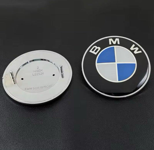 Premium BMW Hood/Trunk Emblem 82mm/74mm